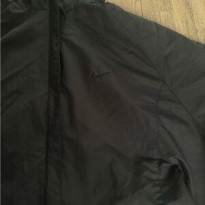 Nike Black Hooded windbreaker jacket